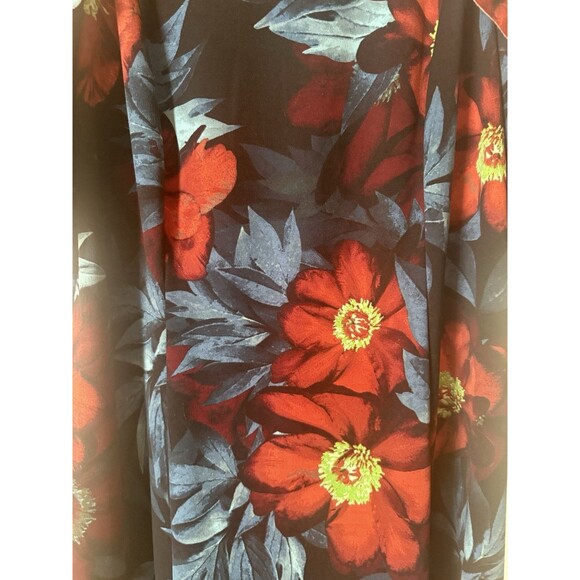 London Times Women's Dress Plus Size 16W Colorful Floral Cut Out Shoulder - Picture 4 of 12